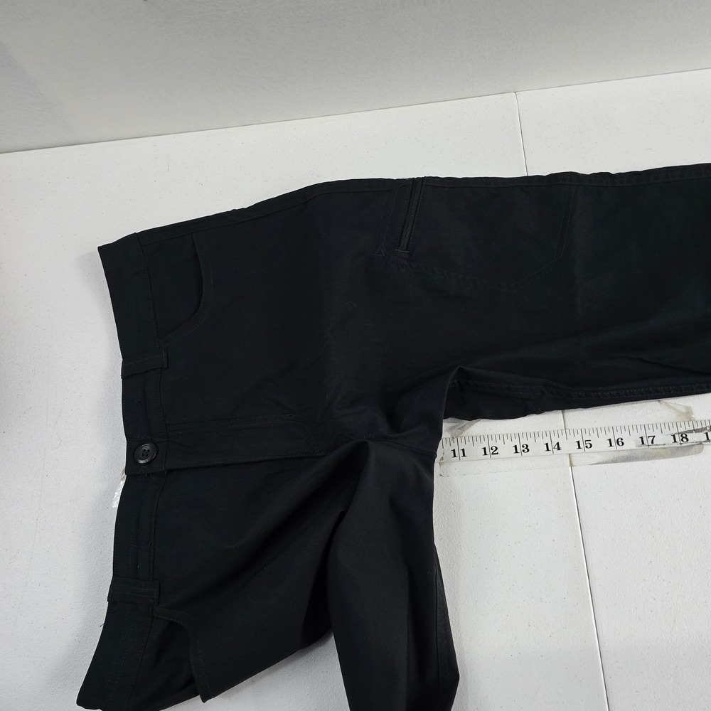 Eddie Bauer Womens WR W Tech Capri Pants Black Size‎ 8 Nylon Spandex - Picture 6 of 9